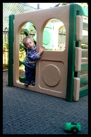 toddler at play